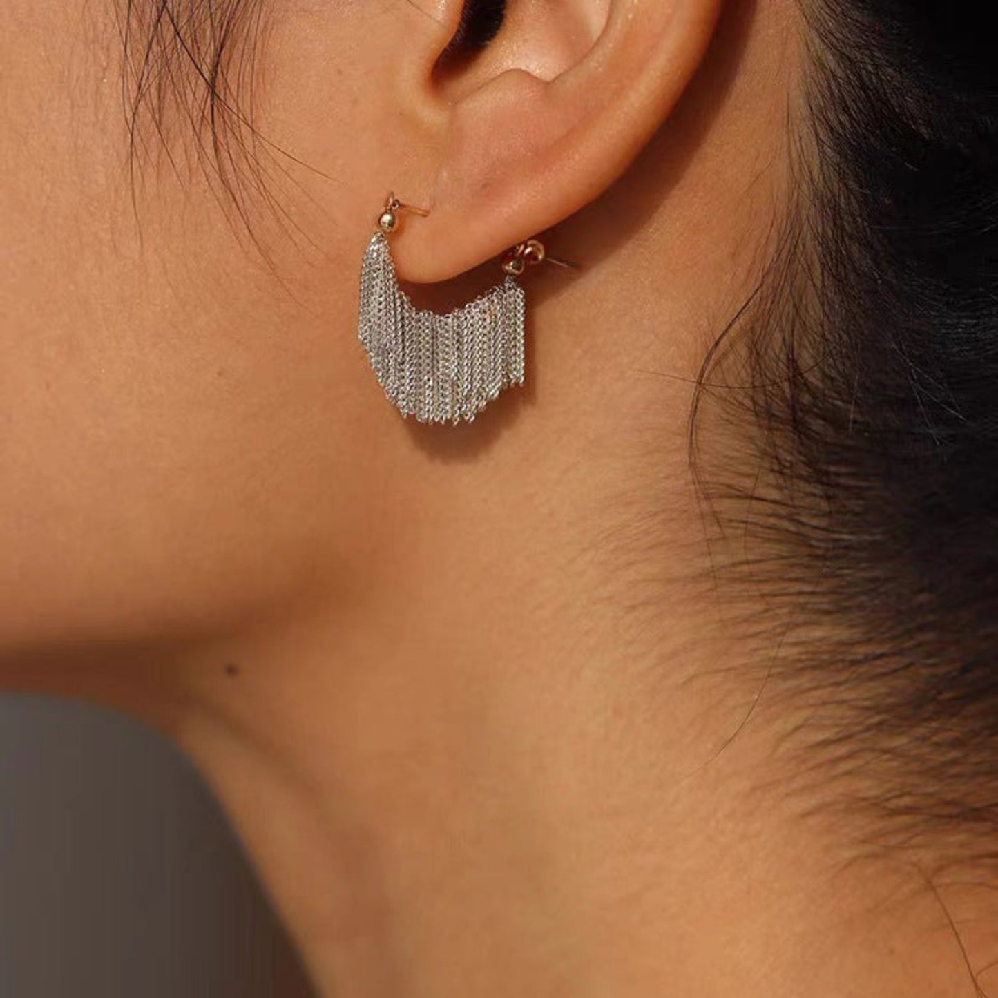 Galaxy Tassel Earring