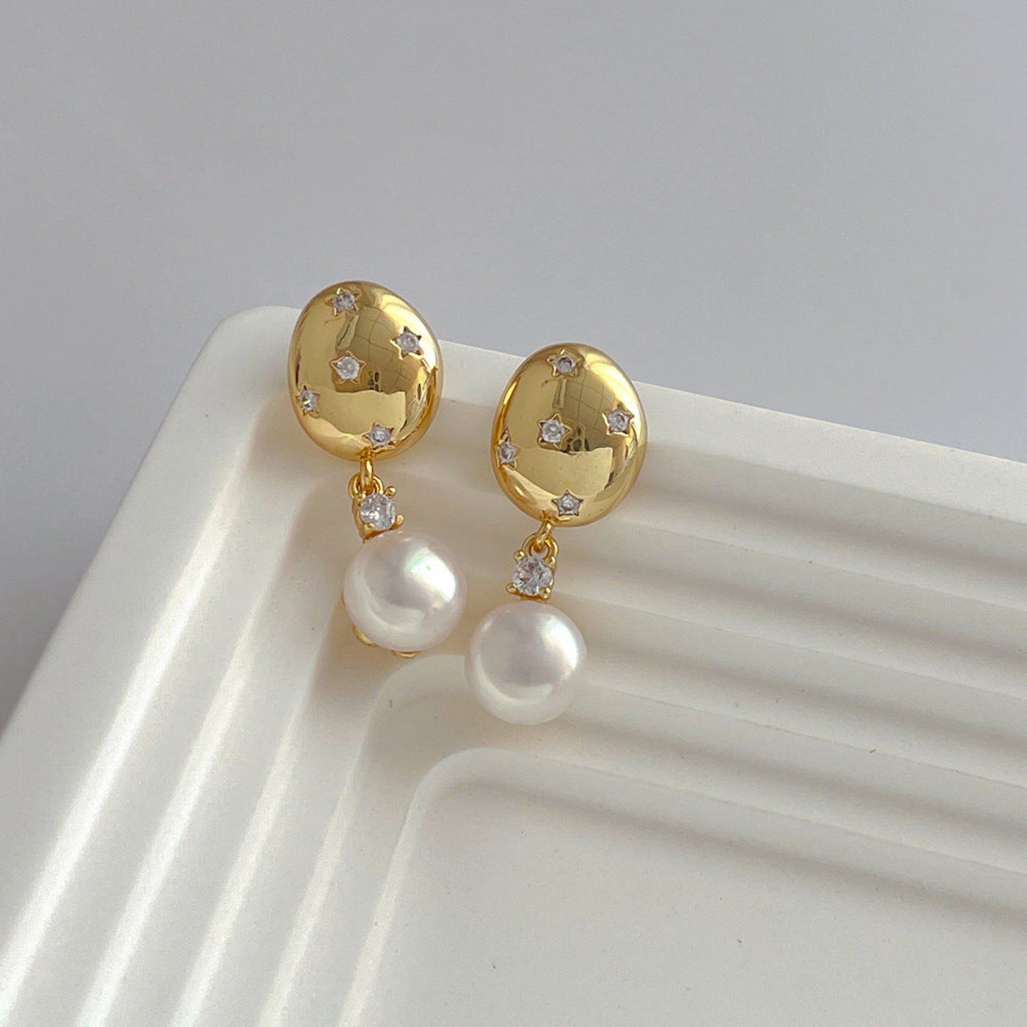 Baroque Pearl Earrings