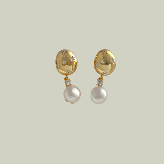 Baroque Pearl Earrings