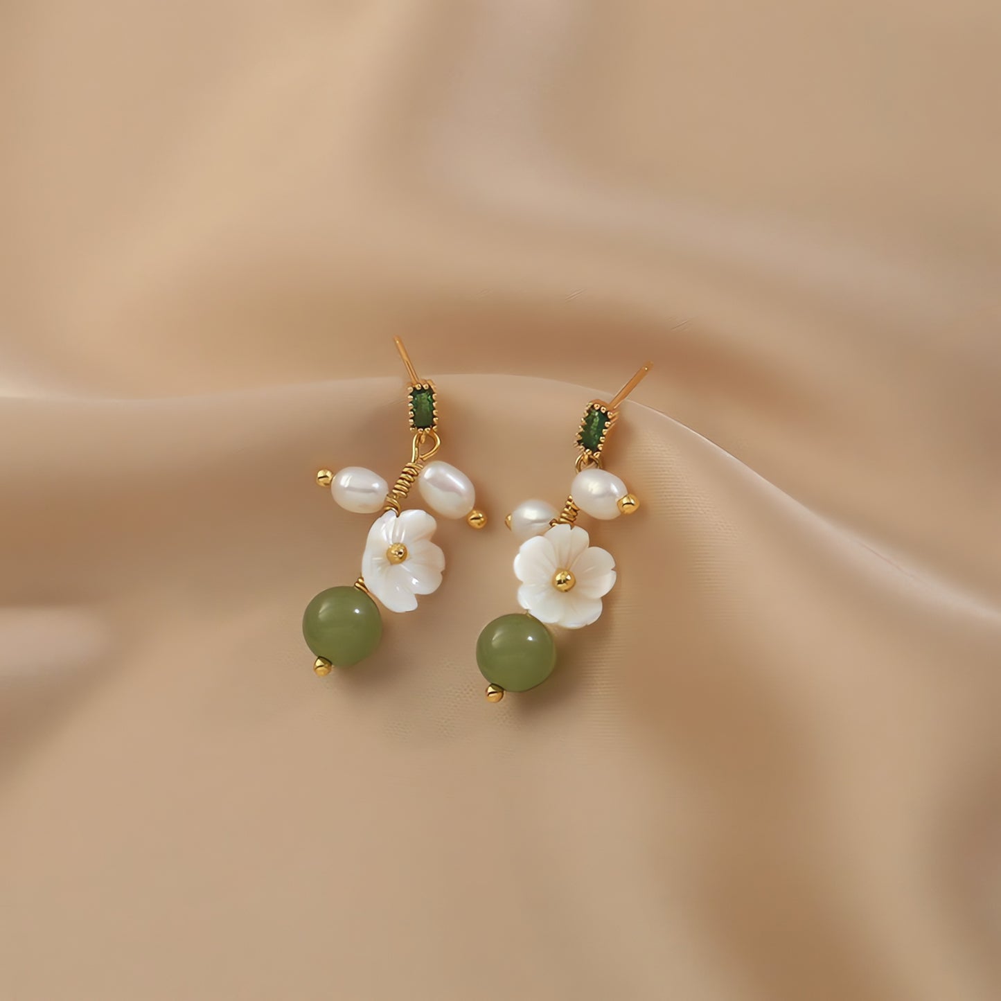 Spring flower earring