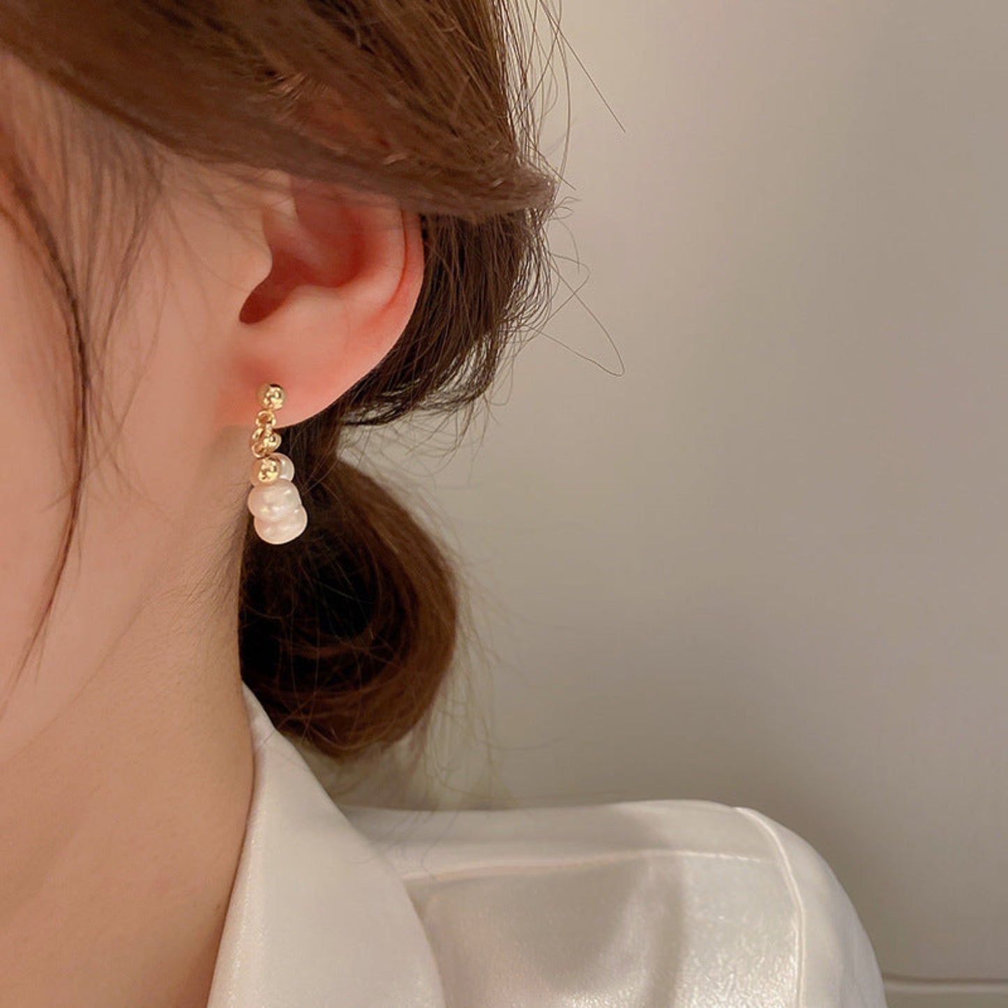 Chic circle earring